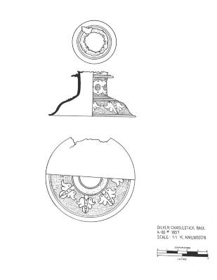 Artifact Drawing - Candlestick Base