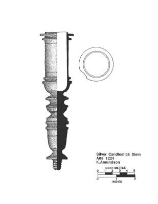 Artifact Drawing - Candlestick Stem