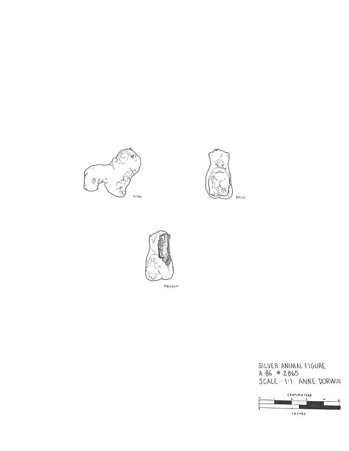 Artifact Drawing - Animal Figure