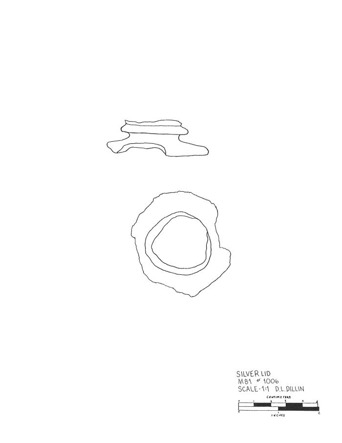 Artifact Drawing - Silver Lid