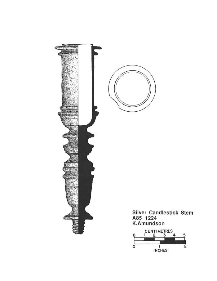 Artifact Drawing - Candlestick Stem