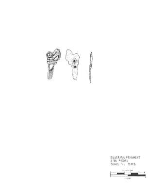 Artifact Drawing - Pin Fragment