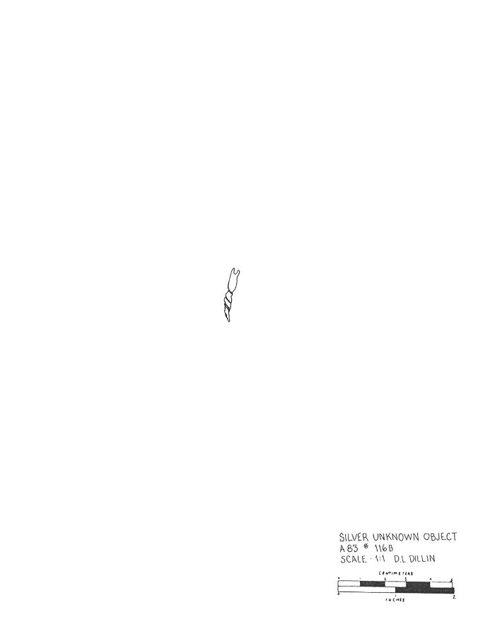 Artifact Drawing - Hair Pin