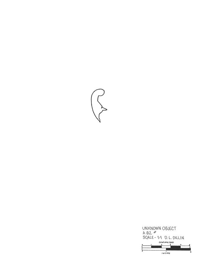 Artifact Drawing - Unknown Object