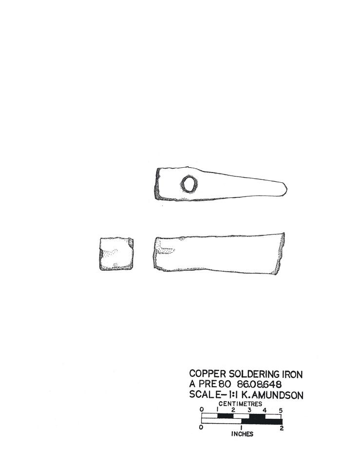 Artifact Drawing - Soldering Iron