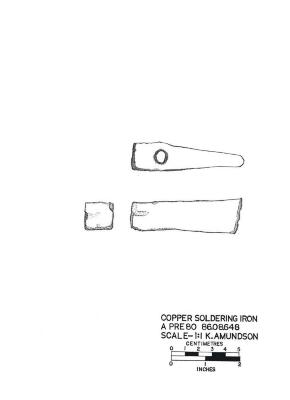 Artifact Drawing - Soldering Iron