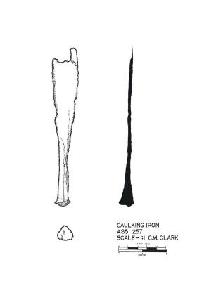 Artifact Drawing - Caulking Chisel   
