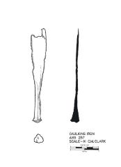 Artifact Drawing - Caulking Chisel   