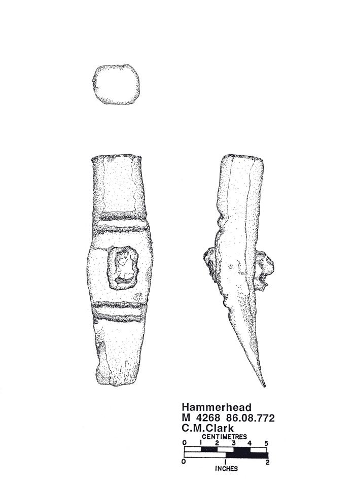 Artifact Drawing - Hammer Head