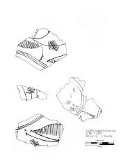 Artifact Drawing - Gourd Fragments