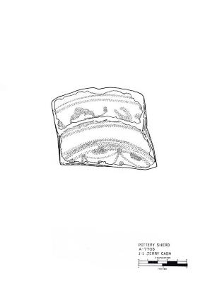 Artifact Drawing - Sherd 