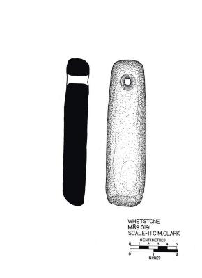 Artifact Drawing - Whetstone