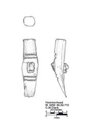 Artifact Drawing - Hammer Head