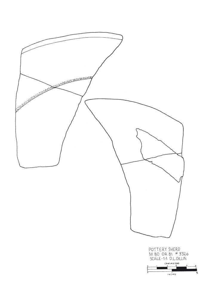 Artifact Drawing - Sherd 