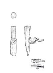 Artifact Drawing - Hammer Head 